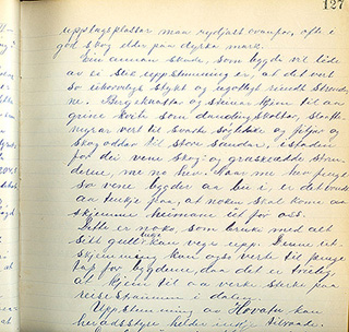 Bygland Heradstyreprotokoll 7. mars og 9. juni 1908