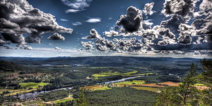 Utsikt Fra Trogefjell