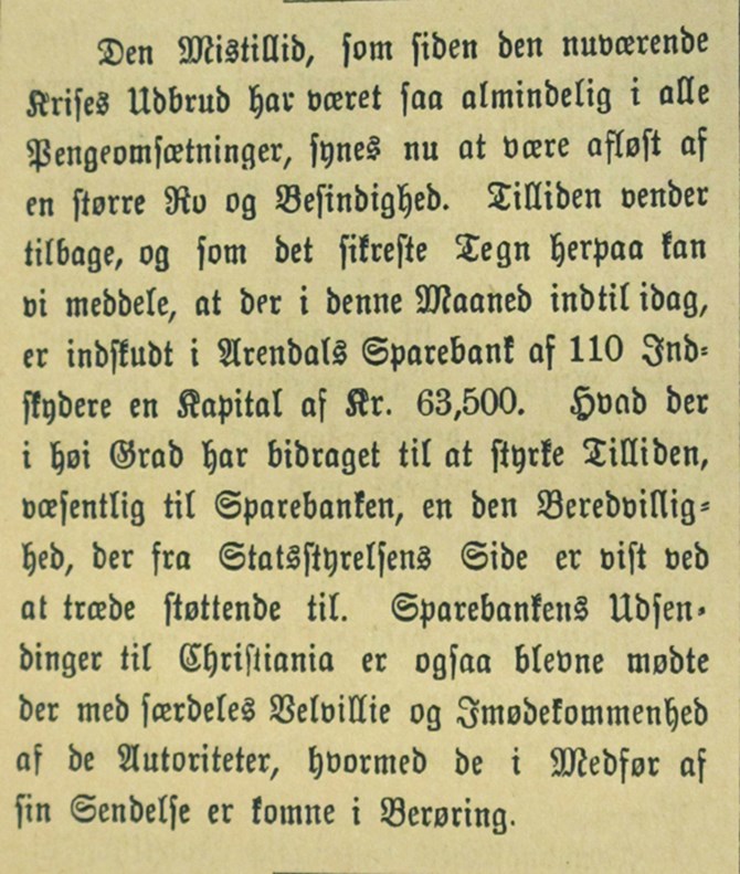 Vestlandske Tidende 19November1886