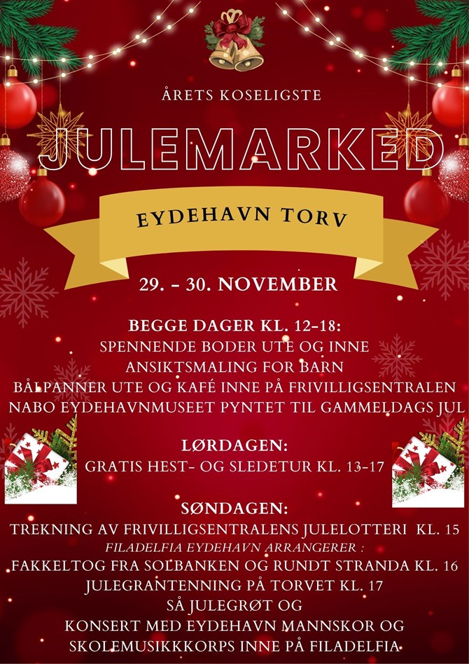 Plakat Julemarked 2025