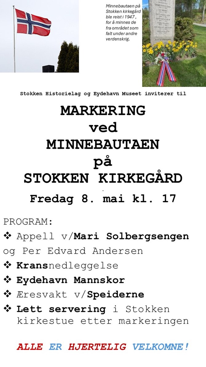 Plakat 8. mai 2026