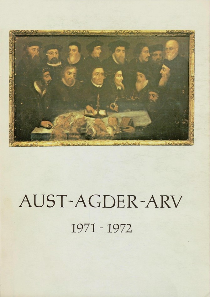 Aust Agder Arv 1971 72