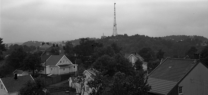 Aaks Hoff Foto Neg Nr 8144 Oversiktsbilde Av Floeiheia Her Skal Fylkeshuset Bygges 06