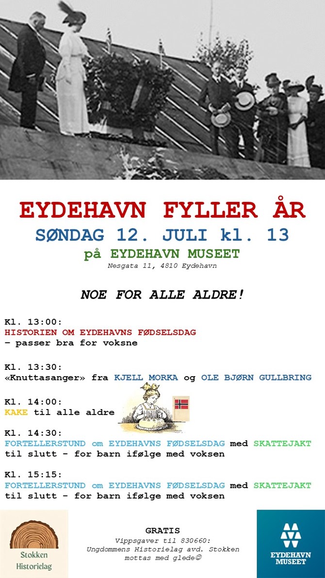 Plakat Eydehavn fyller år 2026